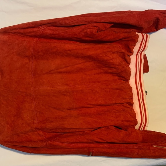 Versace Versus vintage red suede jacket - Picture 8 of 9